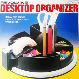 Revolving Desktop Organizer