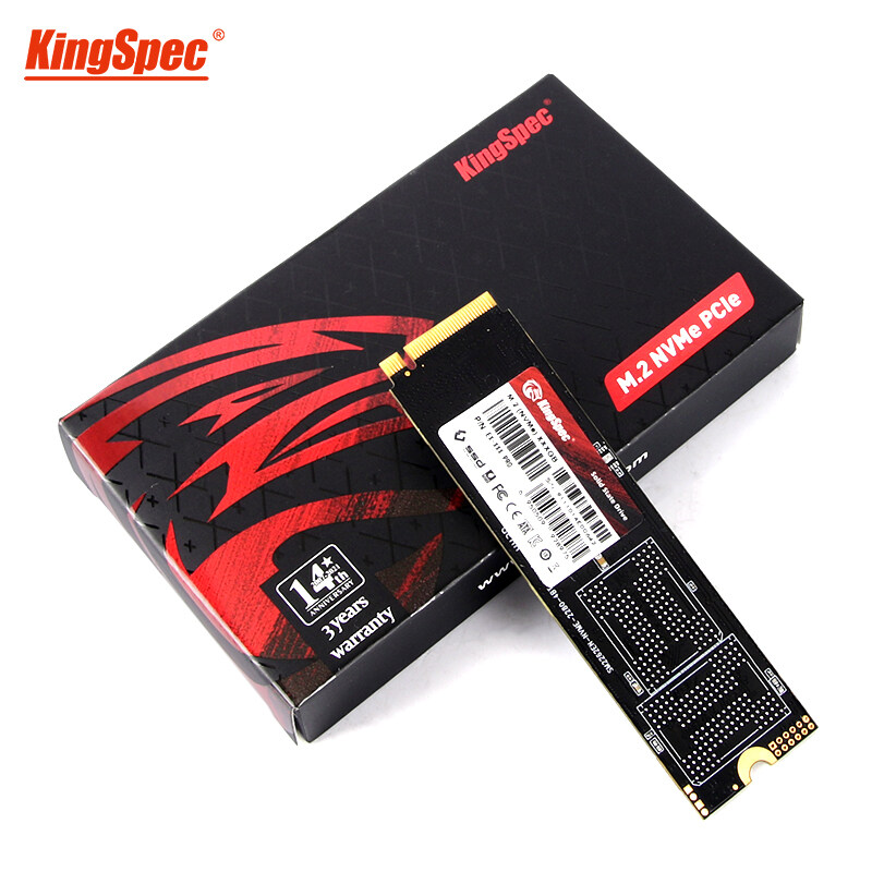 KingSpec M2 2280 256gb SATA III NVMe SSD