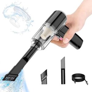 2-in-1 Wireless Vacuum Cleaner - Powerful 120W Suction, Cordless & Rechargeable, 9KPa Strong Suction