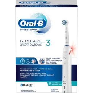 Oral-B Professional Gum Care 3 Electric Toothbrush - Bluetooth, Smart Coaching APP