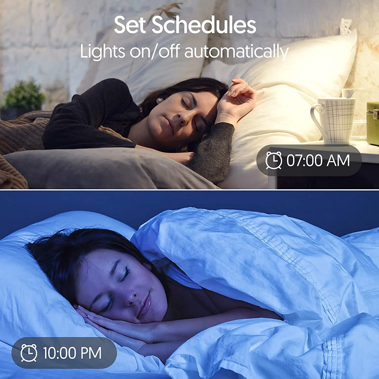 FREECUBE Smart LED RGBCW Candle Bulb - B22, 5W, 4 Pack - Image 6