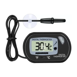 Zacro Digital Aquarium Thermometer - Water Thermometer with Large LCD Display
