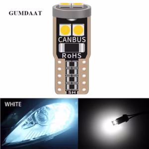 T10 Auto LED Canbus White Bulbs – Car Interior, Reading, Dome Lights (Pack of Two)